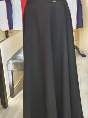 Sz049 Fekete maxi szoknya