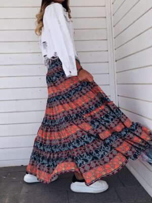 SZ047 Aszimmetrikus szoknya