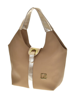 T47 Sötét bézs táska