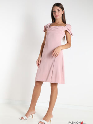 R276 Fáradtrózsaszín ruha